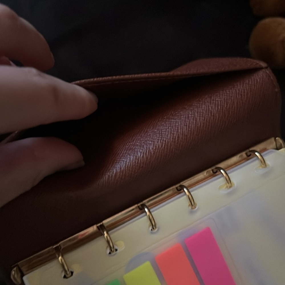 LOUIS VUITTON AUTHENTIC AGENDA PM. IN AMAZING CONDITIONS. No scratches, peeling! - Picture 8 of 10